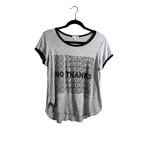 Guess "No Thanks" Graphic Tee - Picture 1 of 2